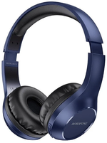 Borofone On-Ear Headphones with MIC Bluetooth BO12, Blue