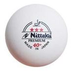 Теннисный инвентарь misc 9263 Minge tenis de masa Nittaku Premium 3*** 550851 alb