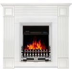 Șemineu electric ArtFlame Nexor & Galileo Silver, 950x1000x270mm, Alb