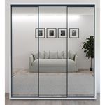 Шкаф Bayro Parma 2000x2250x600 белый, купе