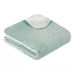 Домашний текстиль Ibena 1010/700 Jacquard Decke Paia Turquoise/ivory