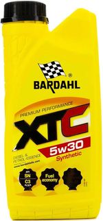 Масло Bardahl 5W30 XTC C3 1л BMWVWMB (36311)