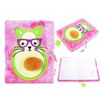 Блокнот St.RIGHT 57893 Agenda cu lacat, A5, 96foi, My Little Friend Avocado, coperta plus