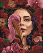 Картина по номерам BrushMe BS52712 40x50 сm (în cutie) Privirea junglei