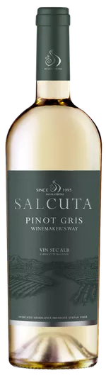 Вино Salcuta WW Pinot Gris, белое сухое, 0.75 Л