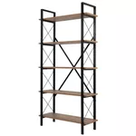 Raft de birou Hanah Home Elysian Atlantic Pine Black