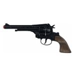Игрушечное оружие Gonher 122/6 Cowboy revolver (12 gloante), negru, 53269