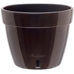 Цветочный горшок Santino Asti (12.0L, Negru Auriu/Negru)