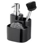 Аксессуар для кухни Bisk 07674 Dozator set 3 elemente, negru. (ceramica)