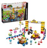 Set de construcție Lego 72036 Super Mario Set Mario Kart Baby Peach & Grand Prix