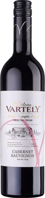 Vin Château Vartely IGP Cabernet Sauvignon,  sec roșu,  2022,  0.75 L