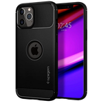 Spigen iPhone 12/12 Pro, Rugged Armor, Matte Black