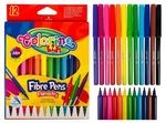 Фломастеры Fibre Pens 12 цв.  Colorino
