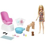 Кукла Barbie GHN07 Spa Salon set