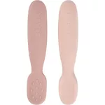 Seturi pentru hrănire bebelușilor Beaba B913594 Set 2 linguri silicon Cotton Candy/Sorbet