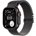 Ceas inteligent Apple Watch Ultra 3 GPS + Cellular 49mm Black Titanium Case with Black Titanium Milanese Loop - Large MF1T4QI/A