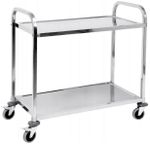 Оборудование кухонное профессиональное Yato YG-09095 p/u servire 2 polițe, 950x500x950, capacitate maximă 45kg/poliță