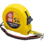 Bandă de măsurare Bau Welt 00700-701905 5m x 19mm corp plastic mat cu fixator