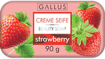 Крем - мыло Gallus 90g с ароматом клубники