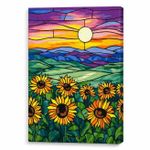 Картина по номерам Ideyka KHO5132 40x50cm Eco, Camp de floarea-soarelui