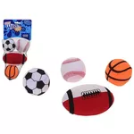 Игрушка Promstore 44690 Набор детских мячей 4шт 7cm (баскет, рэгби, теннис, футбол)