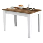 Стол Trendy Kiev 511-Nuc, Alb 110x75x72cm