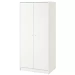 Шкаф Ikea Kleppstad 2 двери 79x176 White