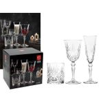 Veselă pentru băuturi RCR 29643 Melodia 18ед: 6x160ml 6x270ml 6x310ml