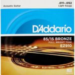 Accesoriu p/u instrumente muzicale D’Addario EZ910 corzi chitara acustica