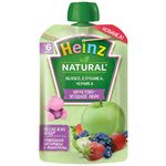 Heinz пюре яблоко клубника, и черника, 6+мес, 90 гр