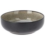 Салатница Promstore 55061 Salatiera din ceramica 16cm, Reactiv Glaze Brown