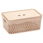 Короб для хранения Promstore 57118 Morsetta XL, 39.3x30x13cm, latte