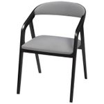 Scaun Deco Frame Soft Cloud 82 + Black leg