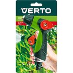 Дождеватель Verto 52095 Пистолет-дождеватель, широкий, с регулировкой,