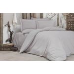 Textile de casă Cottony SLPSL Stripe Satin Vizon: Euro