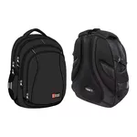 Детский рюкзак St.RIGHT 57793 Ghiozdan scolar 32x21x43cm, St.Black