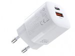 Wall Charger CHOETECH, PD5006 A+C dual port 33W, Black