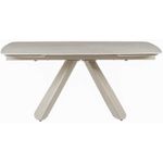 Masă Interdepo CORVUS Light Travertine Matt (раскладной)