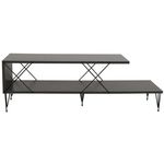Тумба напольная для TV Trendy Strada Antracit, 120x40x30cm (GTR000208)