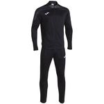 Îmbrăcăminte sport Joma Championship VIII Tracksuit Black Dark Gray (S) 104201.110
