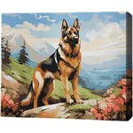 Картина по номерам BrushMe MG0022FC 40х50cm (fără cutie) Păzitorul culmilor