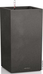 Цветочный горшок Lechuza Canto Stone 30 High, Graphite Black