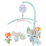 Карусель для кроватки Baby Mix M/00/522MCE-EU184 Карусель плюш Elephants&Foxes
