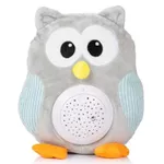 Jucărie de pluș Chipolino Owl PIL025020OWL (проектор муз)