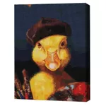 Картина по номерам BrushMe DBS1206FC Mozaic cu diamante 40x50сm (fără cutie) Rățușca pictor, Lucia Heffernan