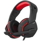 Gaming Headset SVEN AP-U989MV, 50mm drivers, 20-20000Hz, 32 Ohm, 108dB, 520g., USB, Black/Red