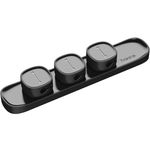 Офисный аксессуар Baseus ACWDJ-01 Organizer Peas Magnetic Cables Clip black