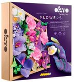 Set de creație Okto 10013 Set creativ DIY cu plastilină ușoară Flori