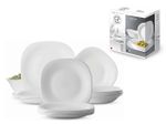 Set farfurii Bormioli Parma 19buc, opalglass