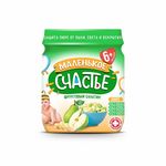 Piure salată de fructe Malenkoe Schastie, 90g